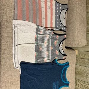 Men’s  multi- color tanks